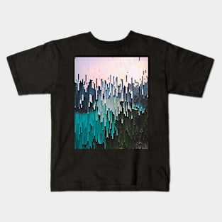 Morning Sun Glitch #3 - Contemporary Exclusive Modern Design Kids T-Shirt